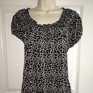 STYLE & CO PRINT BLOUSE